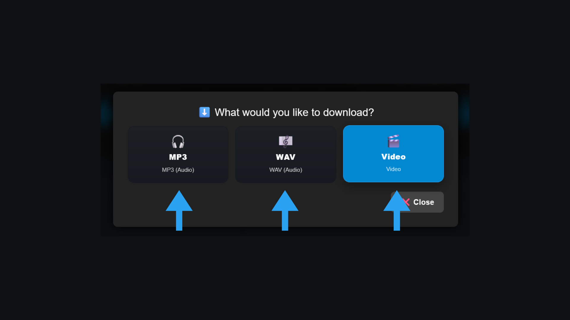 Download Video/Audio